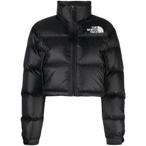 The North Face Cropped Puffer Parka With Functional Zipper - NWT